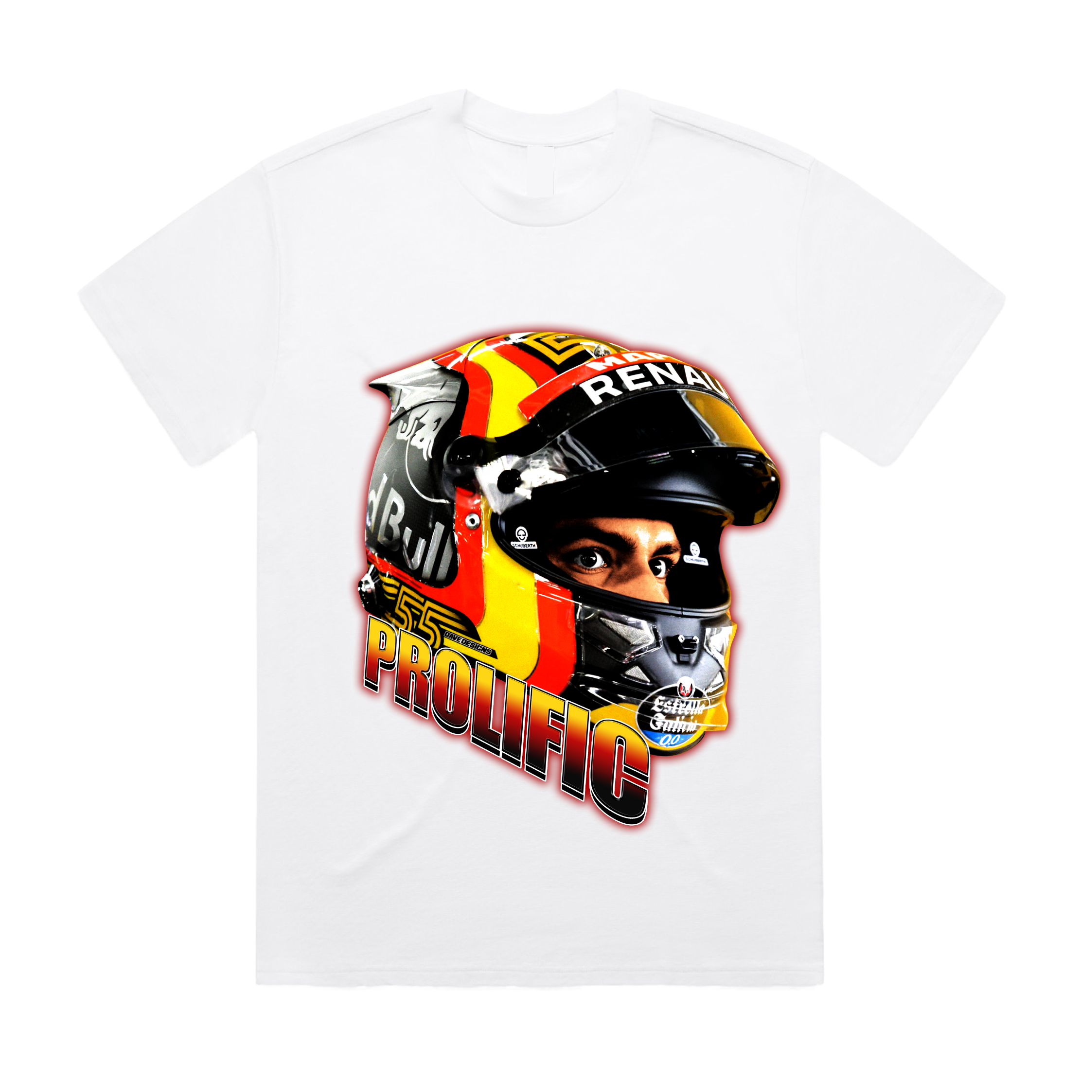 CARLOS SAINZ TEE (WHITE)