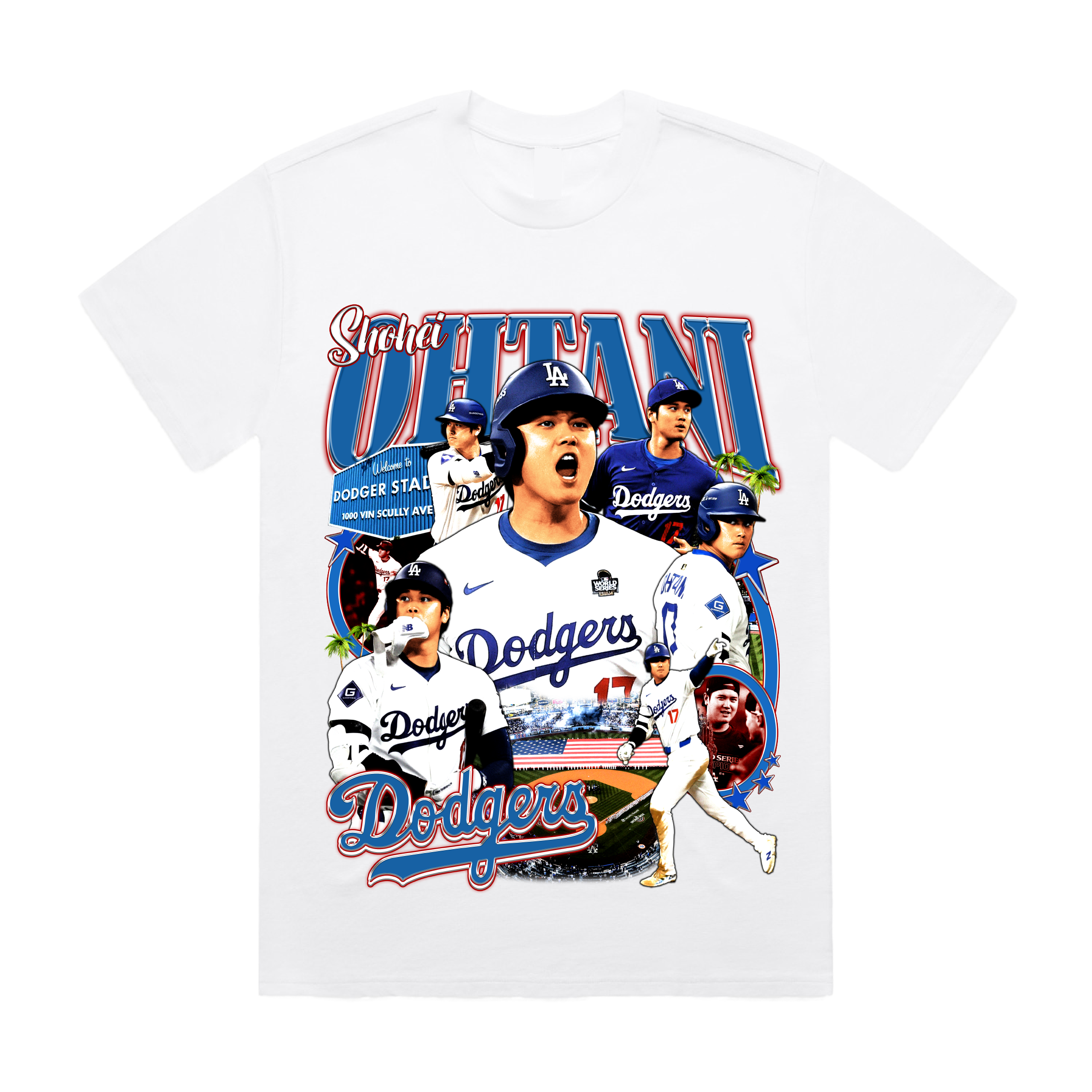 OHTANI DODGERS TEE (WHITE)