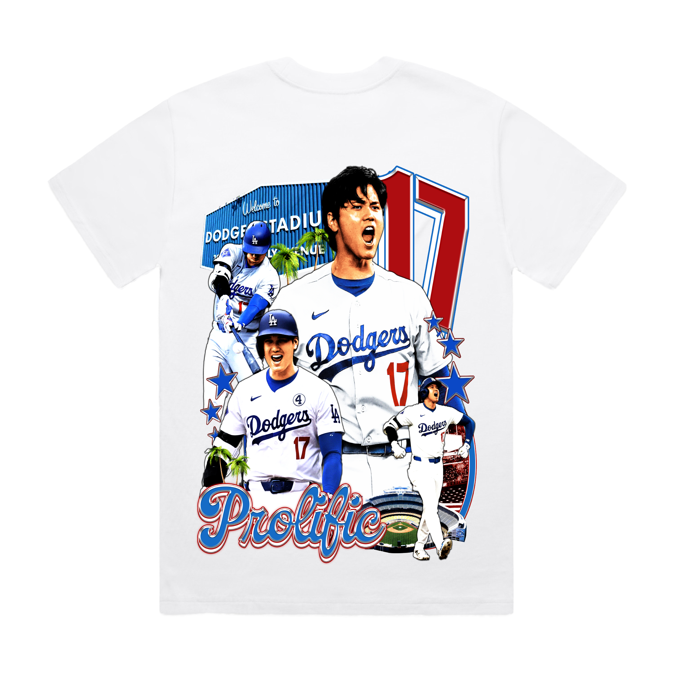 OHTANI DODGERS TEE (WHITE)