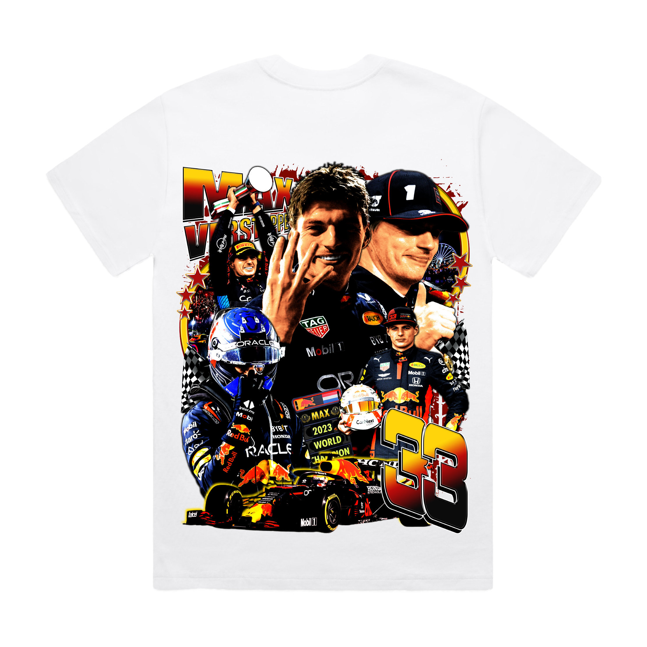 MAX VERSTAPPEN TEE (WHITE)