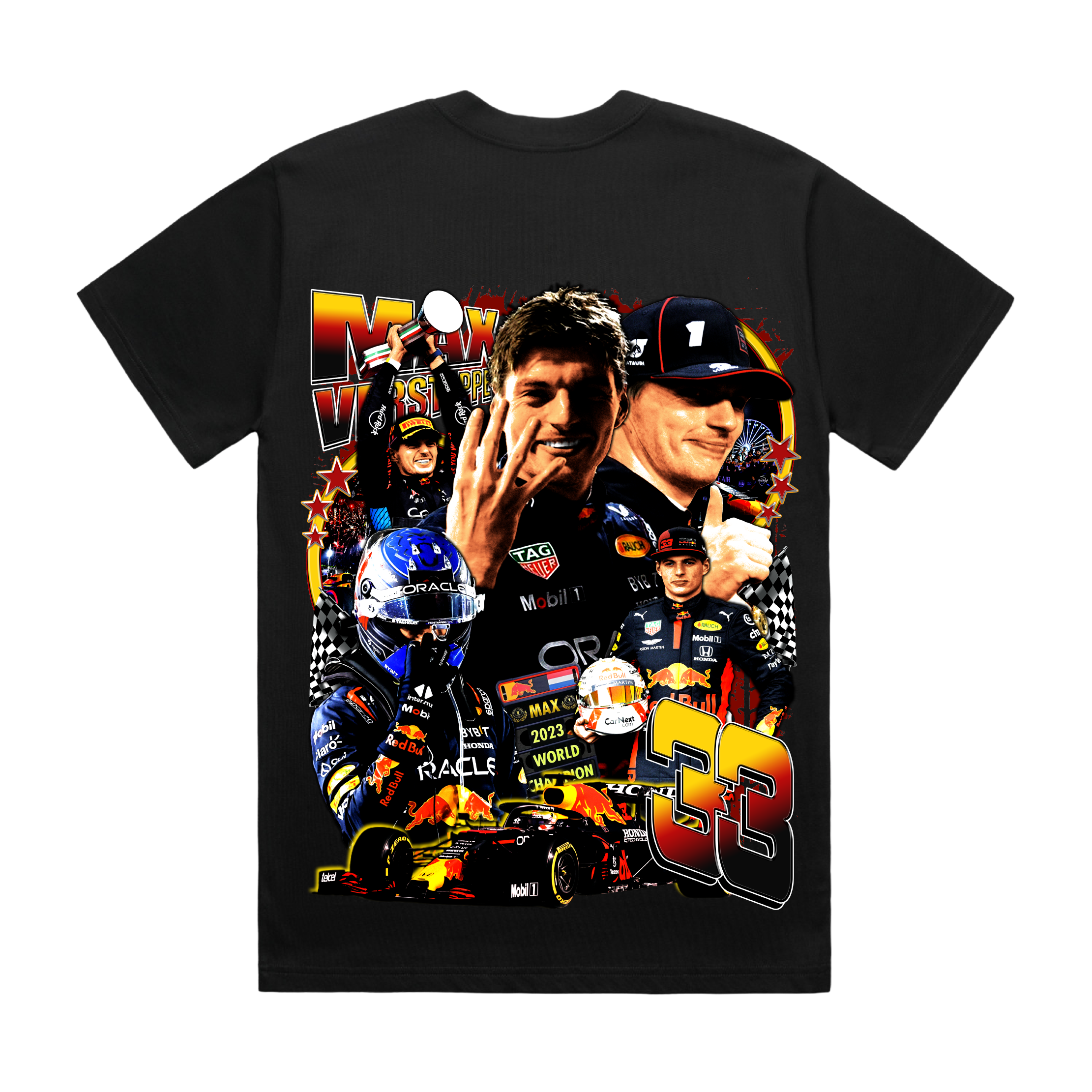 MAX VERSTAPPEN TEE (BLACK)