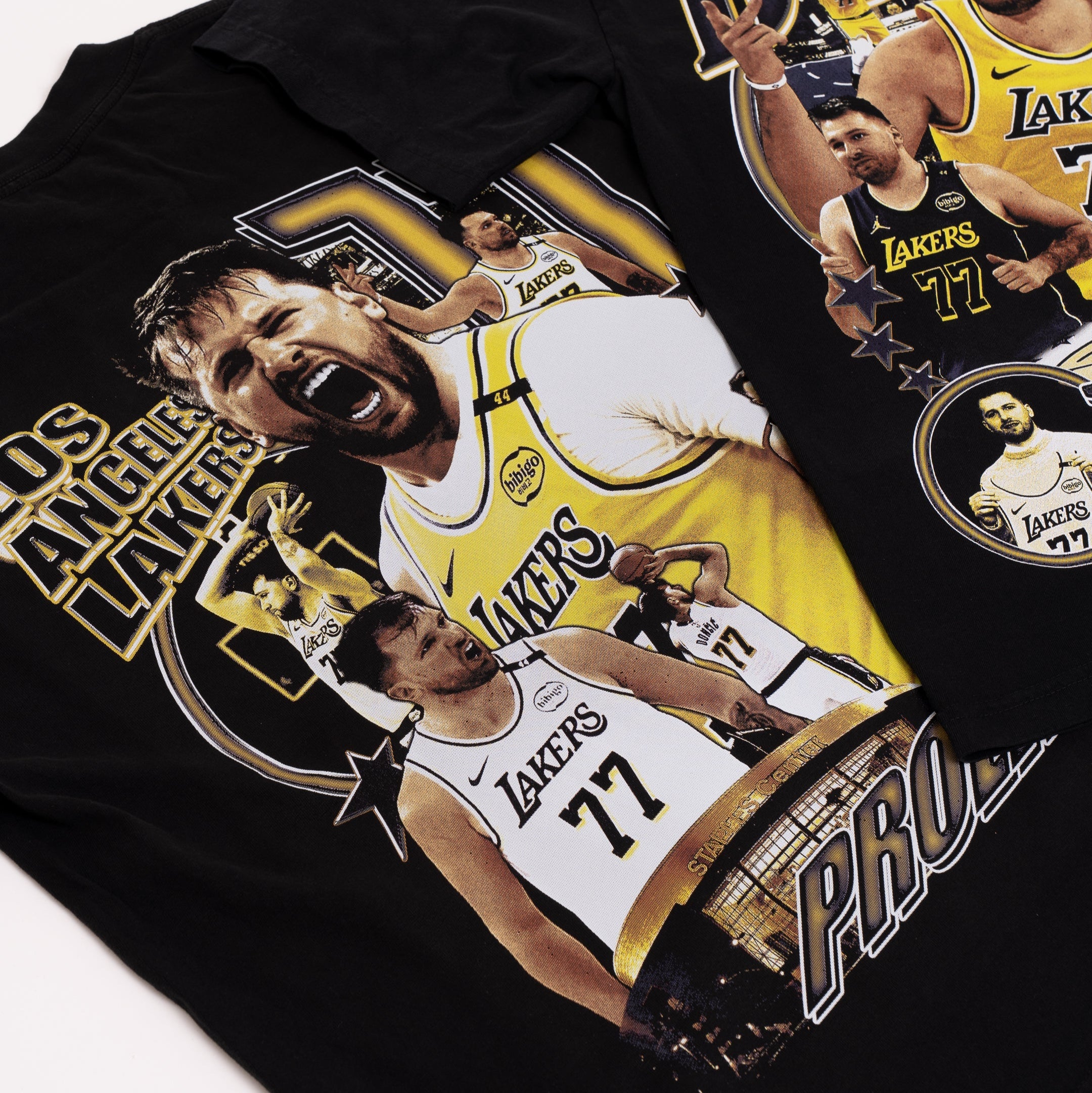 LUKA LAKERS TEE (BLACK)