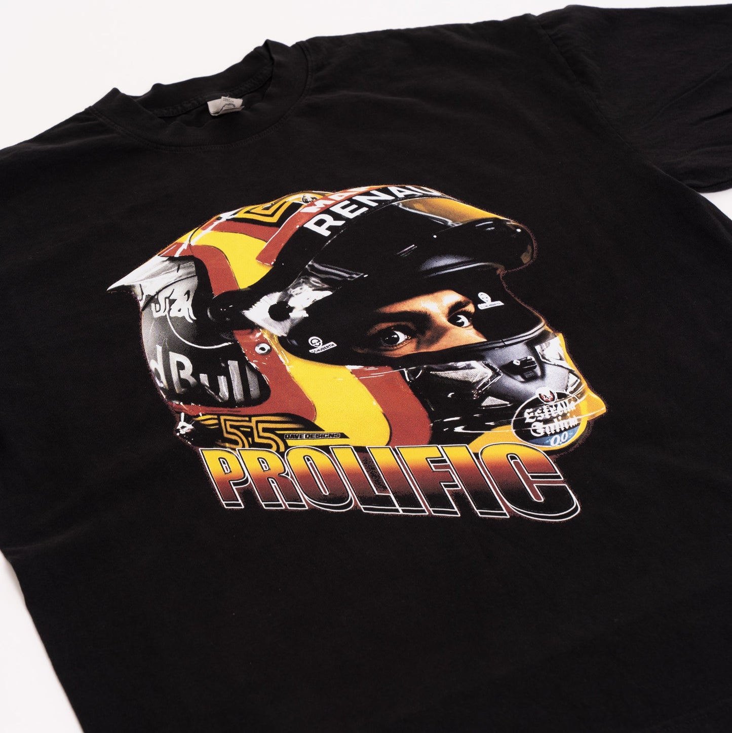 CARLOS SAINZ TEE (BLACK)
