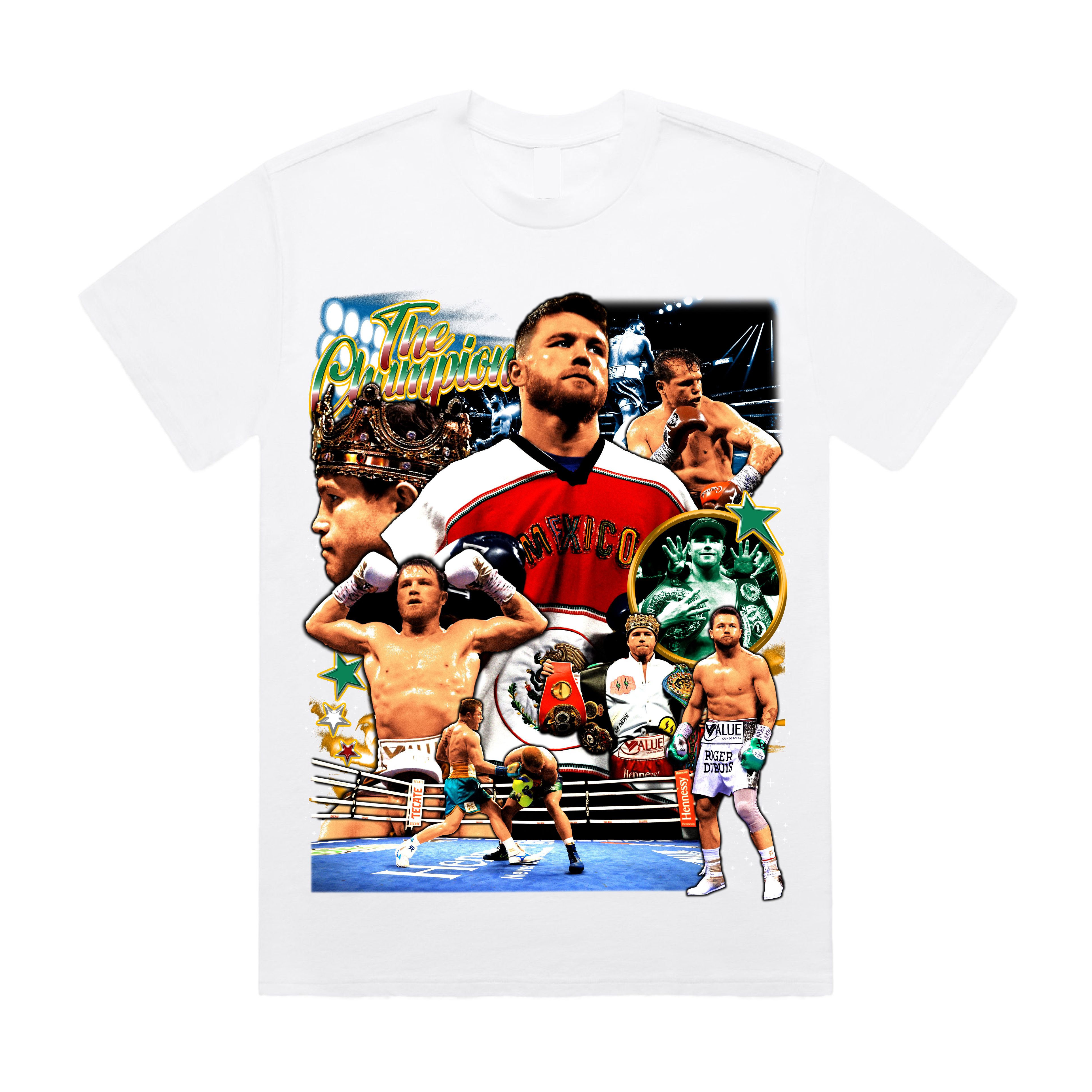 CANELO "THE CHAMPION" TEE (WHITE)
