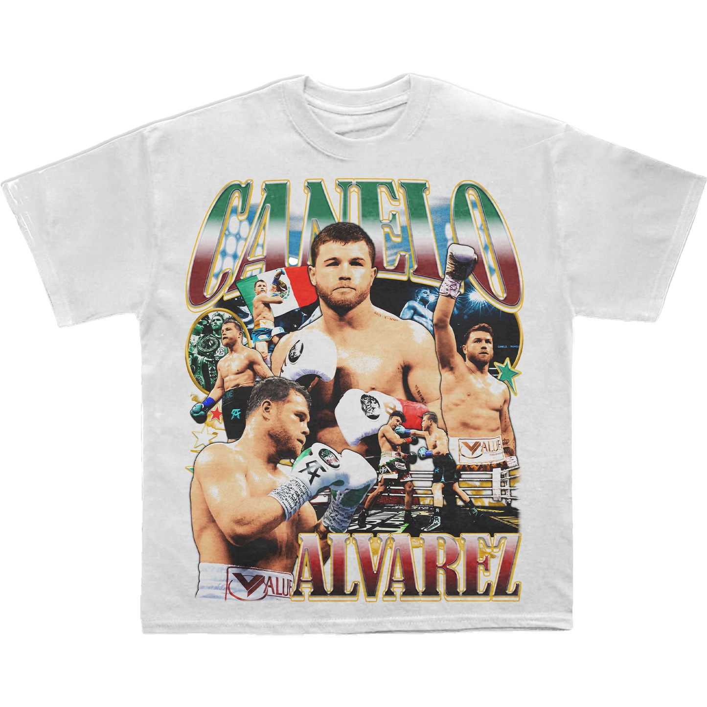 CANELO ALVAREZ TEE (WHITE)