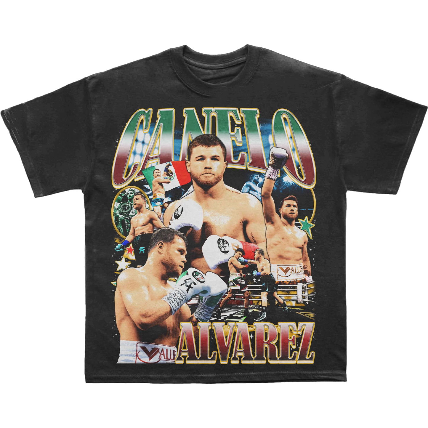 CANELO ALVAREZ TEE (BLACK)