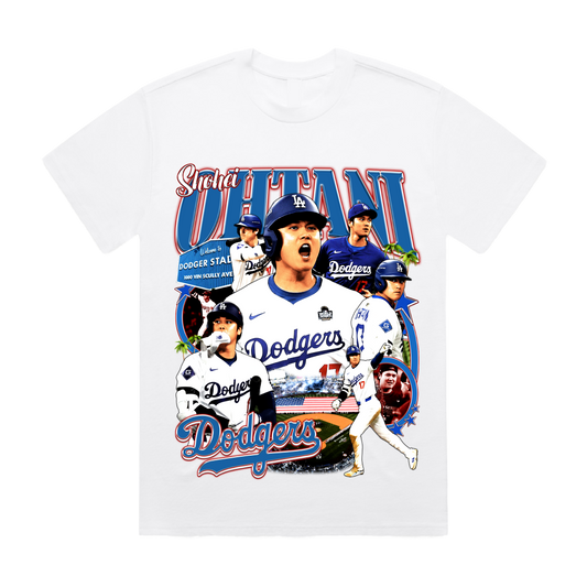 OHTANI DODGERS TEE (WHITE)