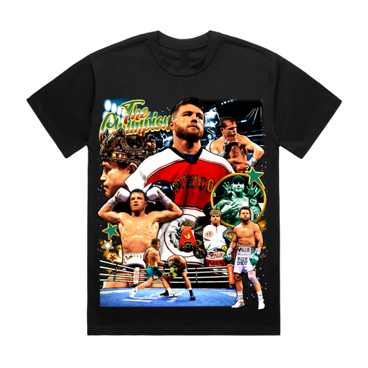 CANELO "THE CHAMPION" TEE (BLACK)