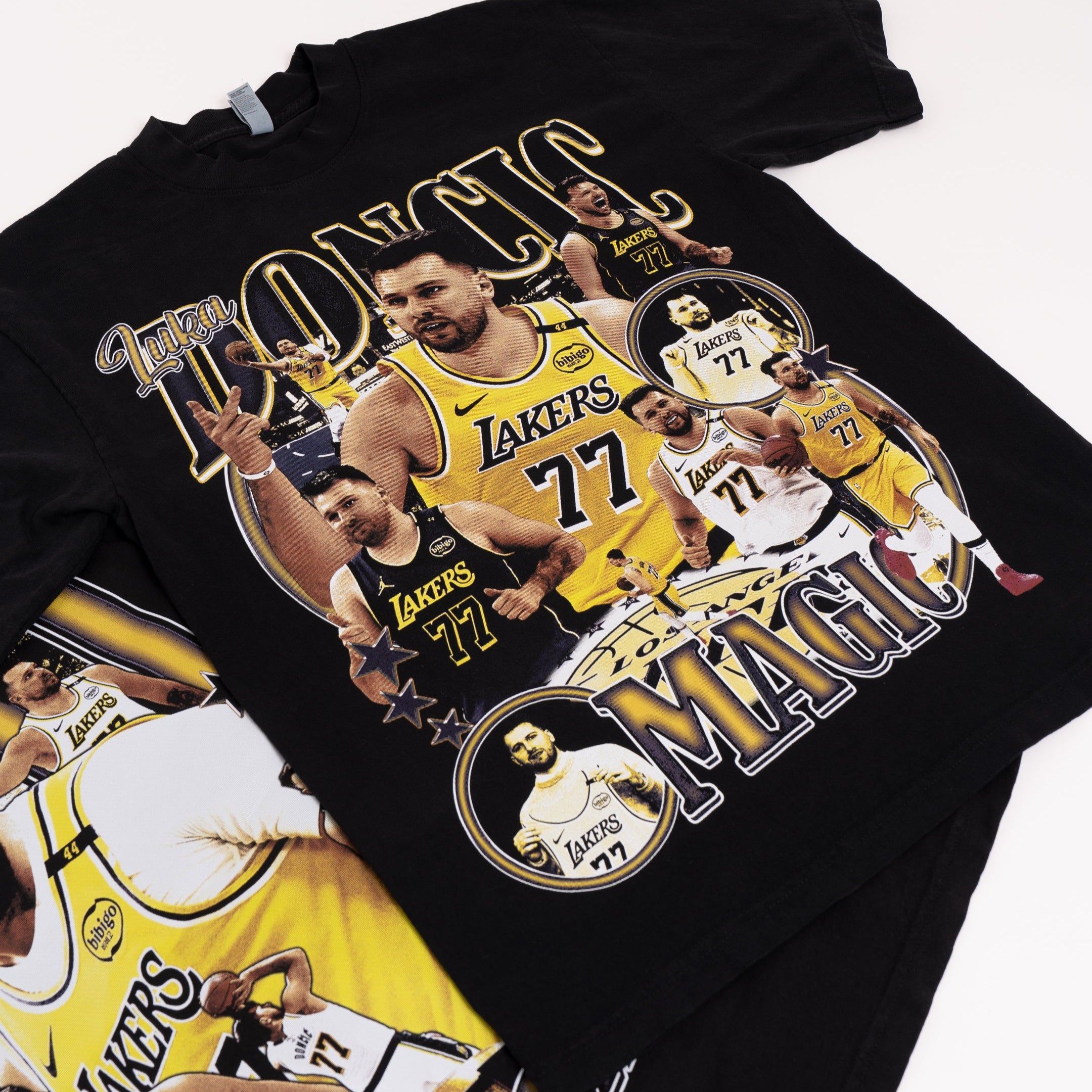 LUKA LAKERS TEE (BLACK)