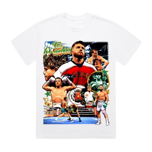 CANELO "THE CHAMPION" TEE (WHITE)