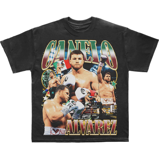 CANELO ALVAREZ TEE (BLACK)